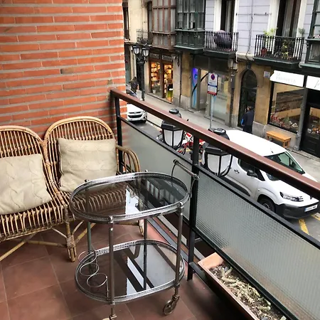Apartment En Privado Terraza Centro Bilbao
